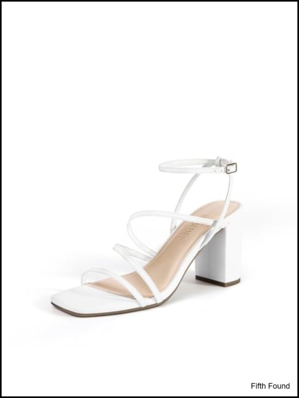 Women's Chunky Heel Sandal Square Toe Block Heel Strappy Dress Shoe